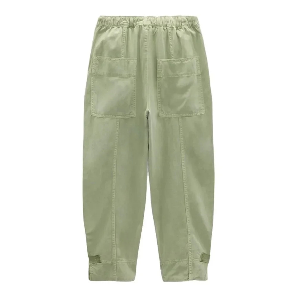 ZARA Light Green Balloon Pants NWT Size XXL - Picture 3 of 10